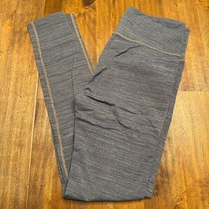Athleta Gray/Green Leggings